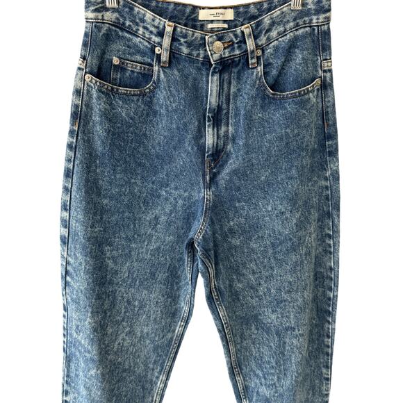 Isabel Marant Étoile Corsysr High Rise‎ Slim Straight Jeans Blue FR 36 - Picture 6 of 14